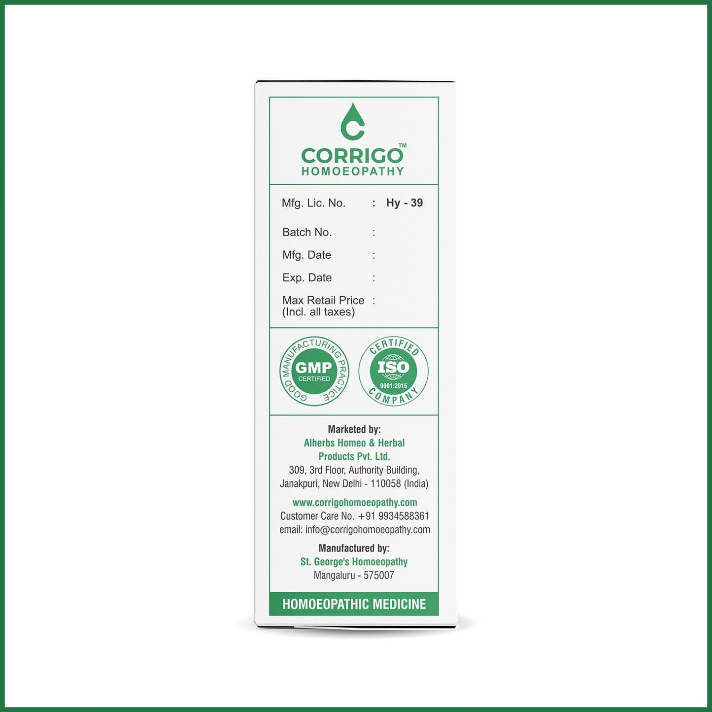 Prostate Drops - Corrigo Homoeopathy