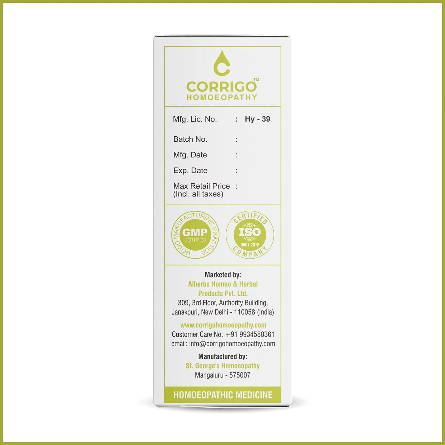 Thyrocor Drops - Corrigo Homoeopathy