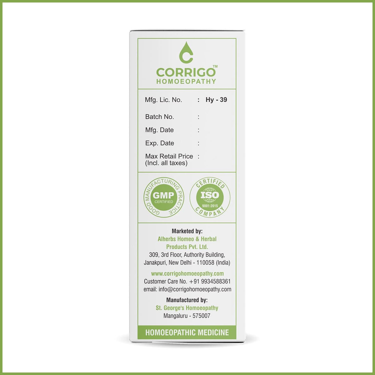CORRIGO Gas & Acidity Drops - Medicine for Acidity and Bloating