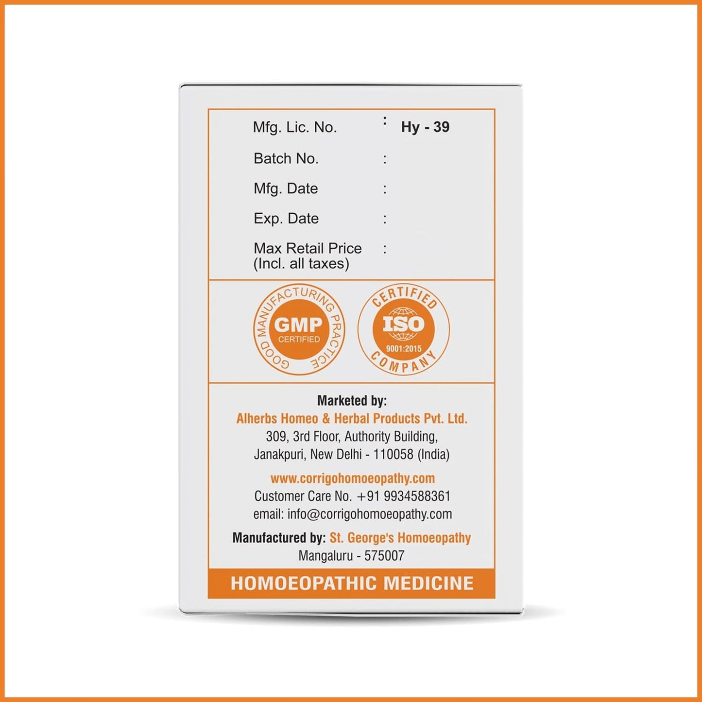 Acidcor Tablets - Corrigo Homoeopathy
