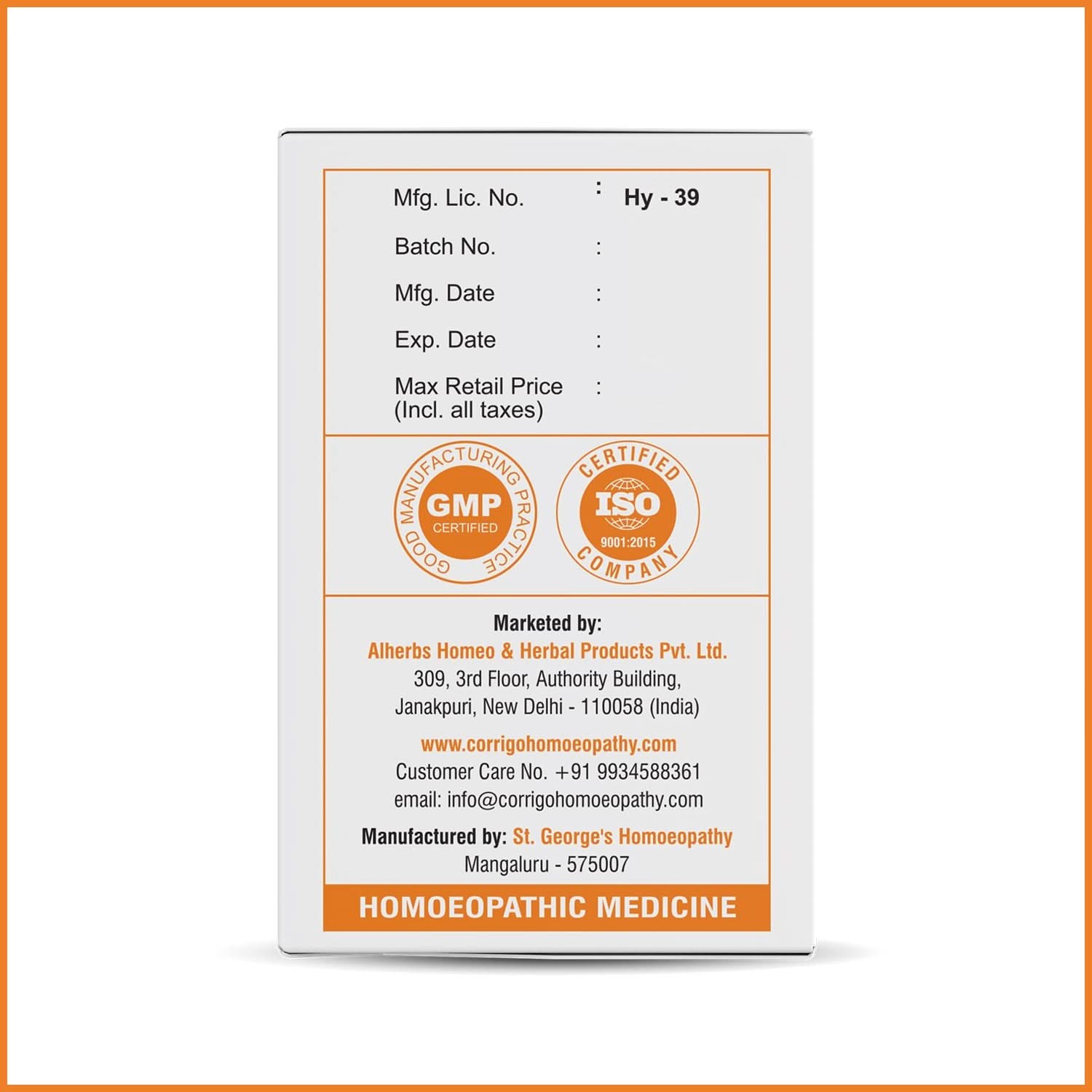 Acidcor Tablets - Corrigo Homoeopathy