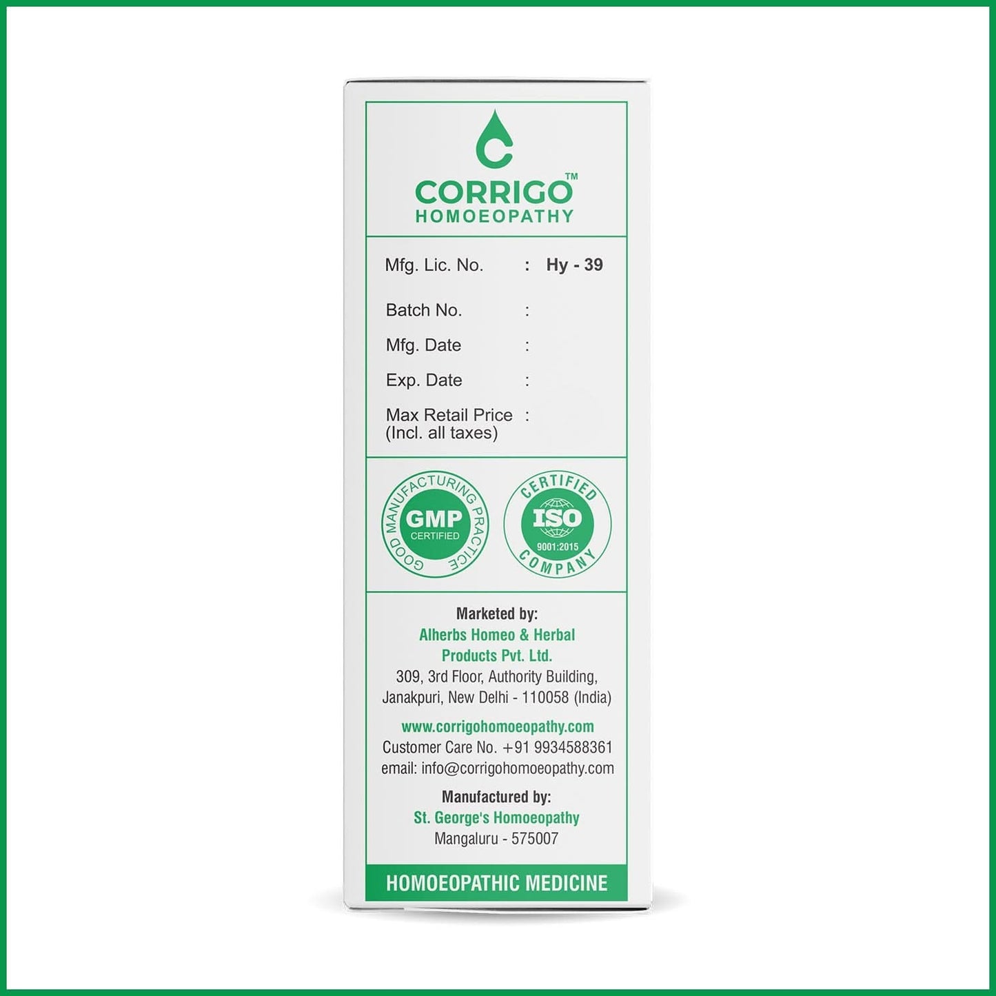 Antifungal Drops - Corrigo Homoeopathy