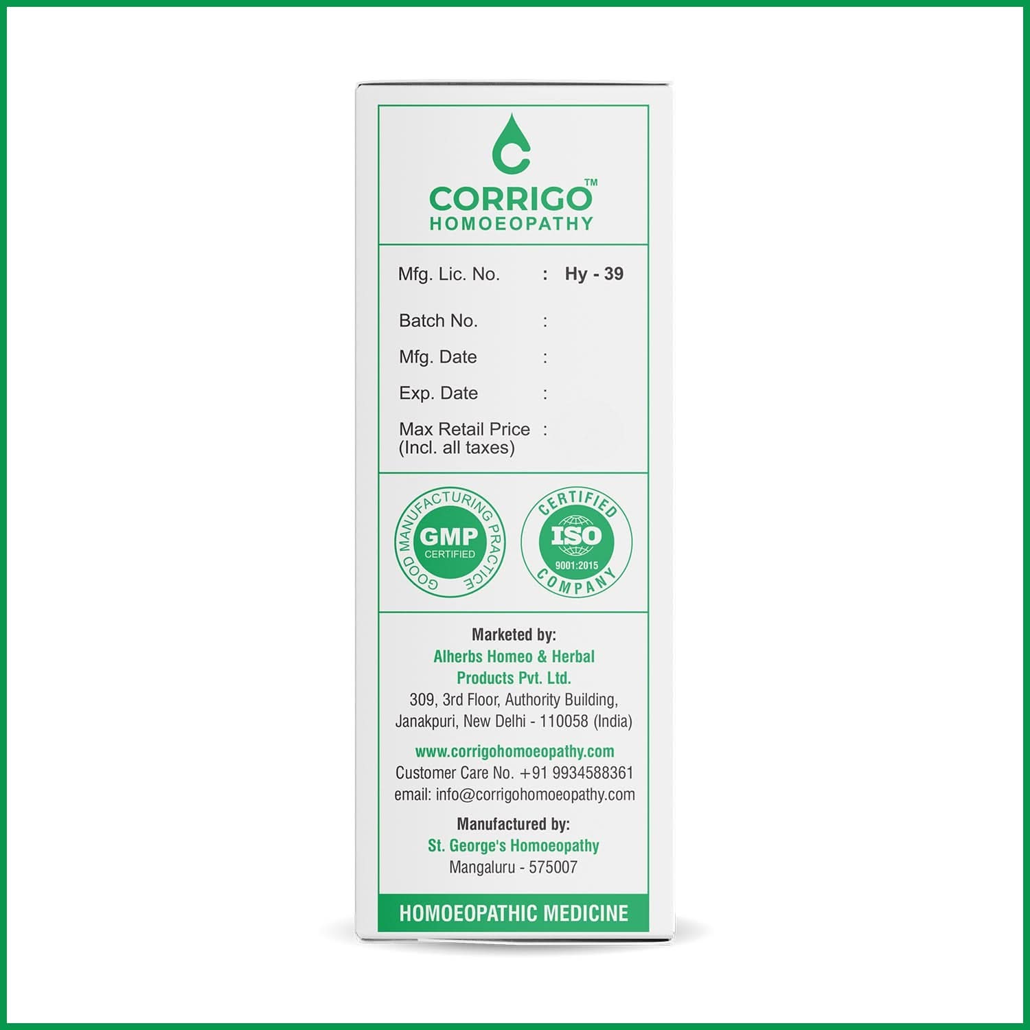 Antifungal Drops - Corrigo Homoeopathy