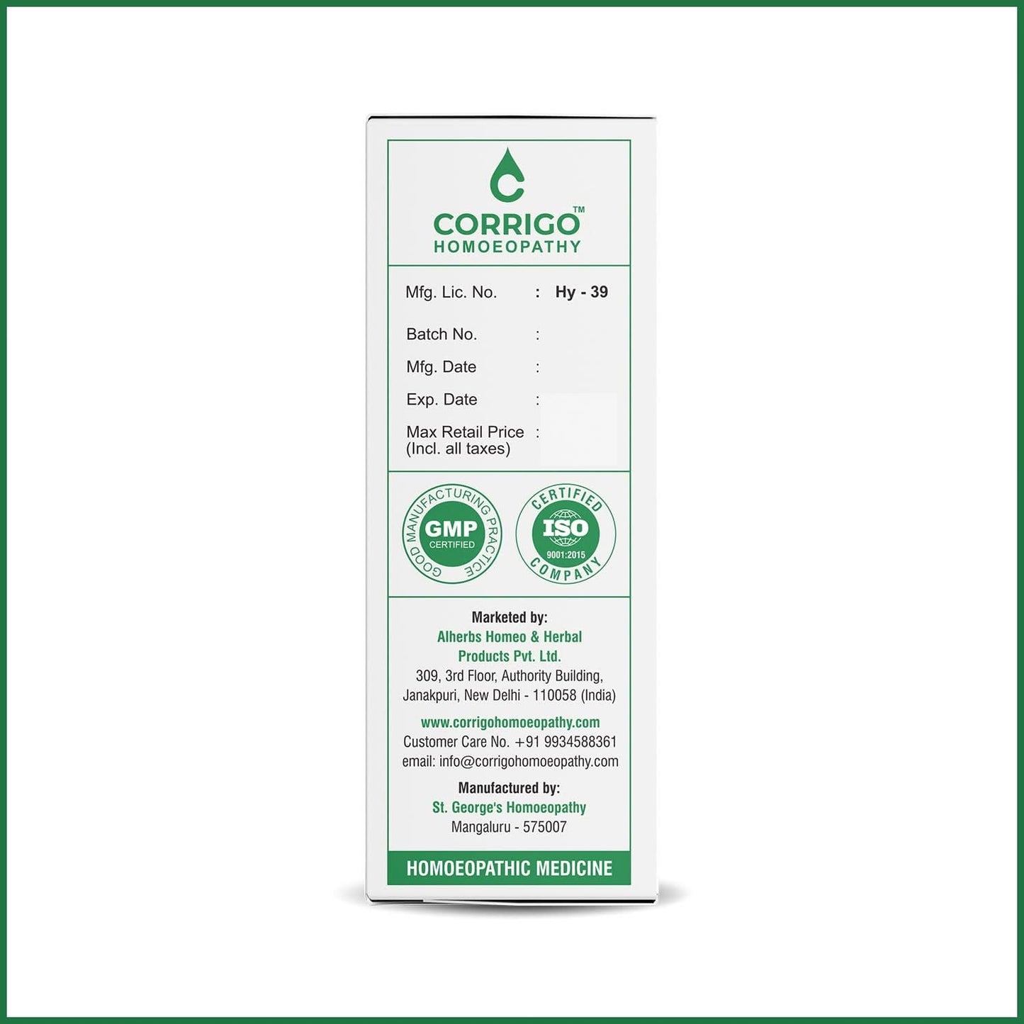 Asmacor Drops - Corrigo Homoeopathy