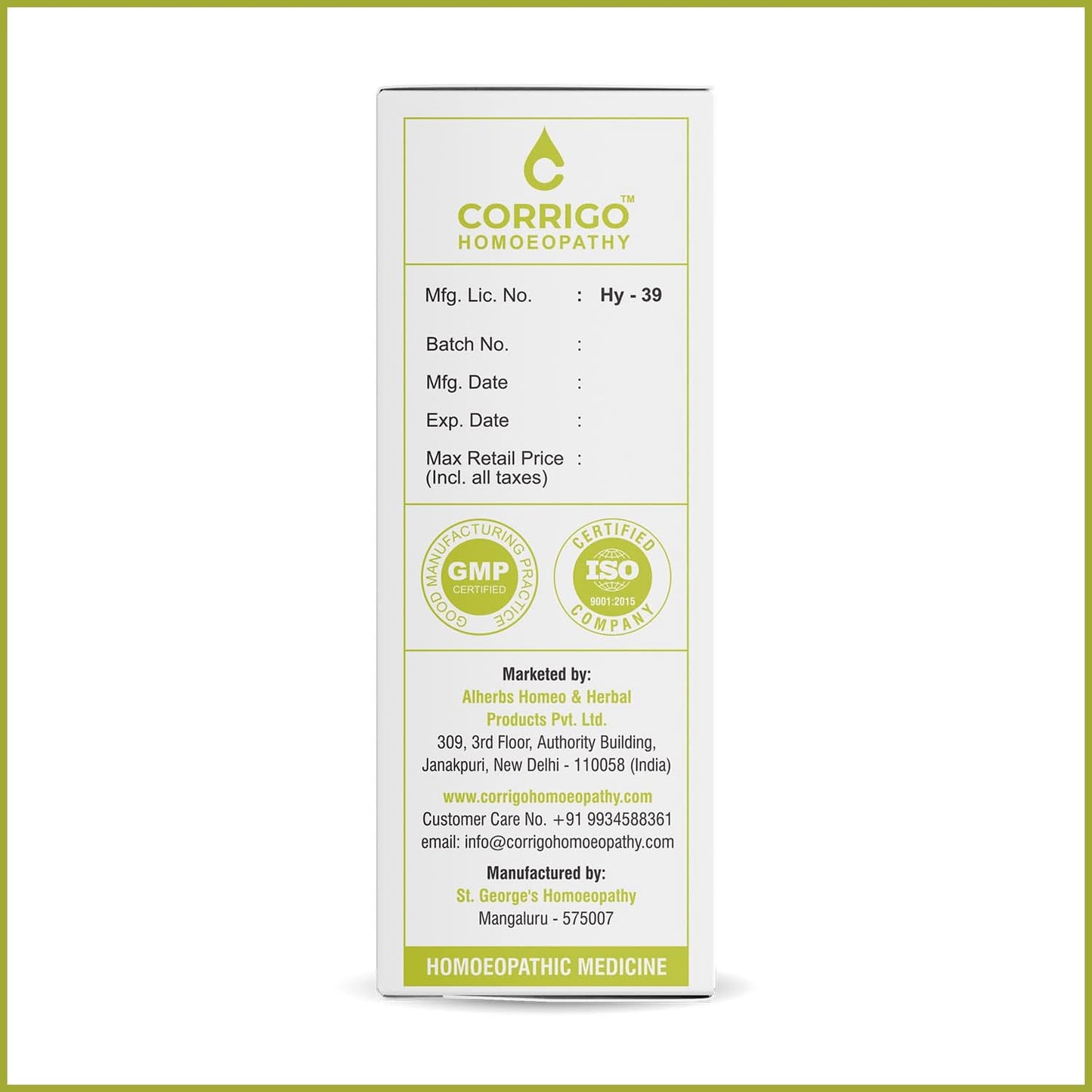 Blind Piles Drops - Corrigo Homoeopathy