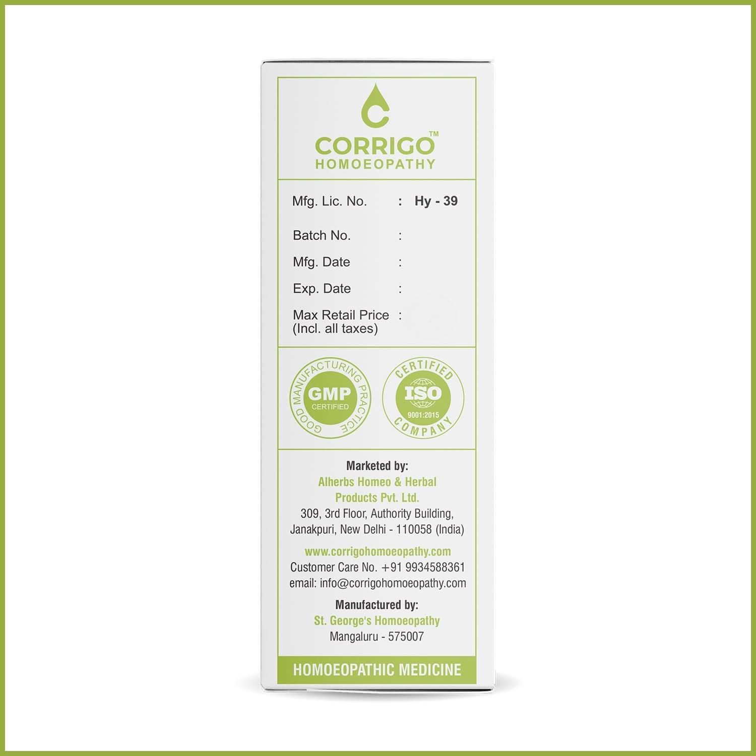 Enzymecor Drops - Corrigo Homoeopathy