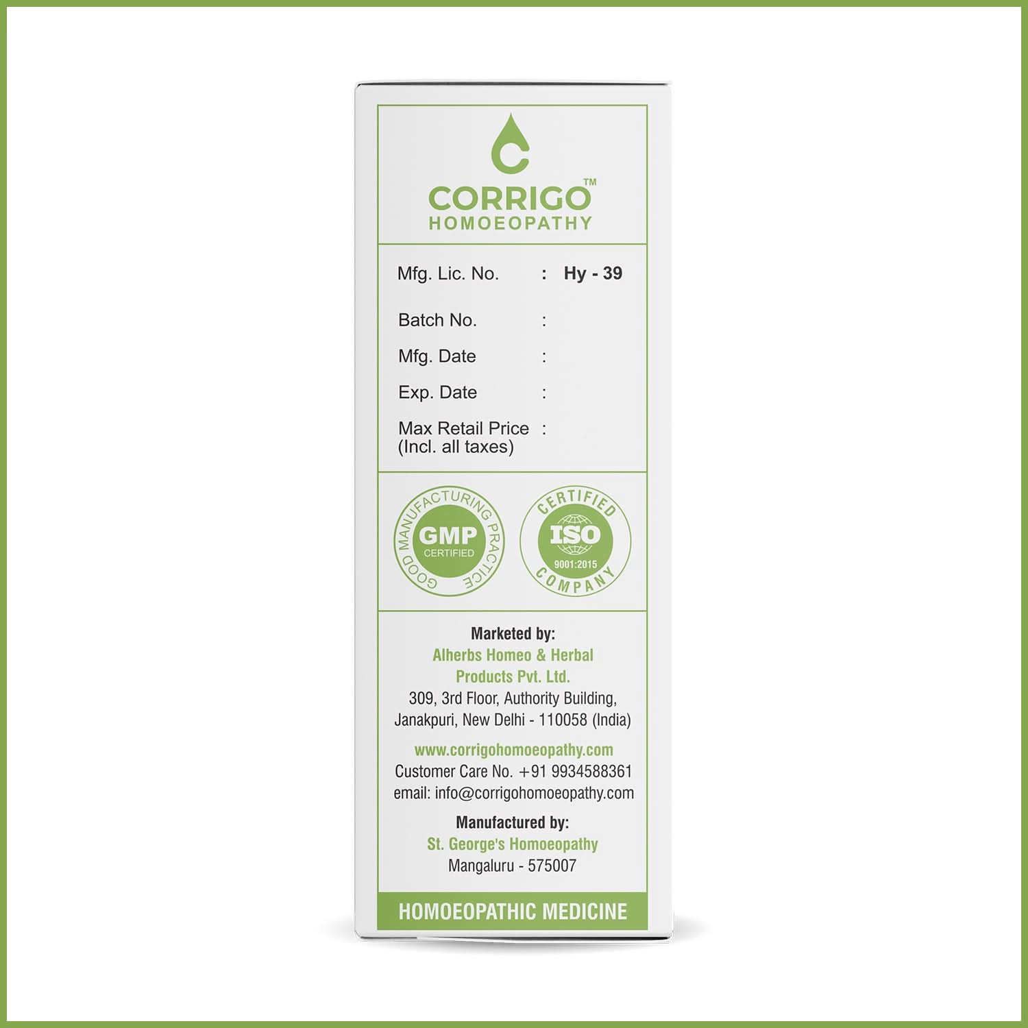 Gas & Acidity - Corrigo Homoeopathy