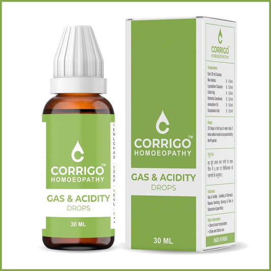 Gas & Acidity - Corrigo Homoeopathy