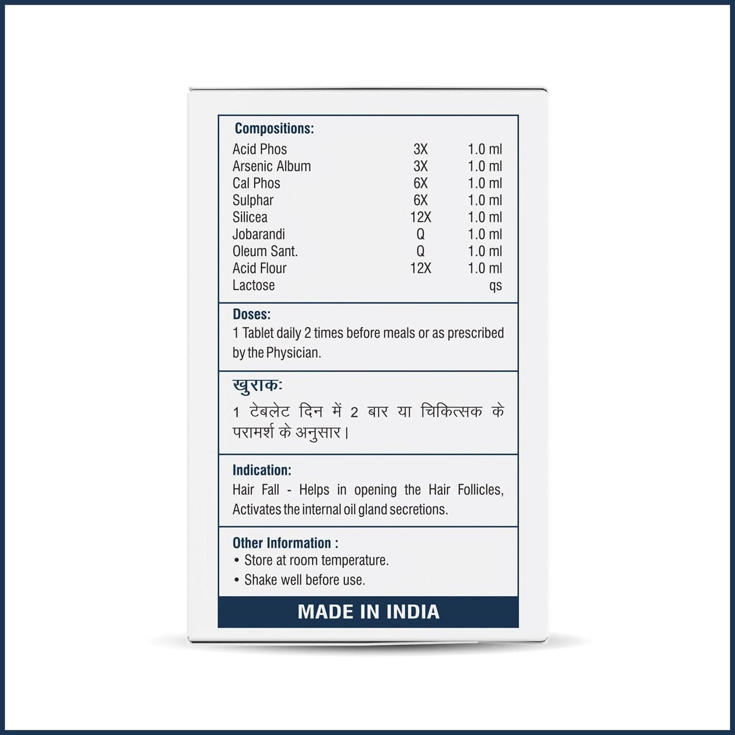 Haircor Tablets - Corrigo Homoeopathy