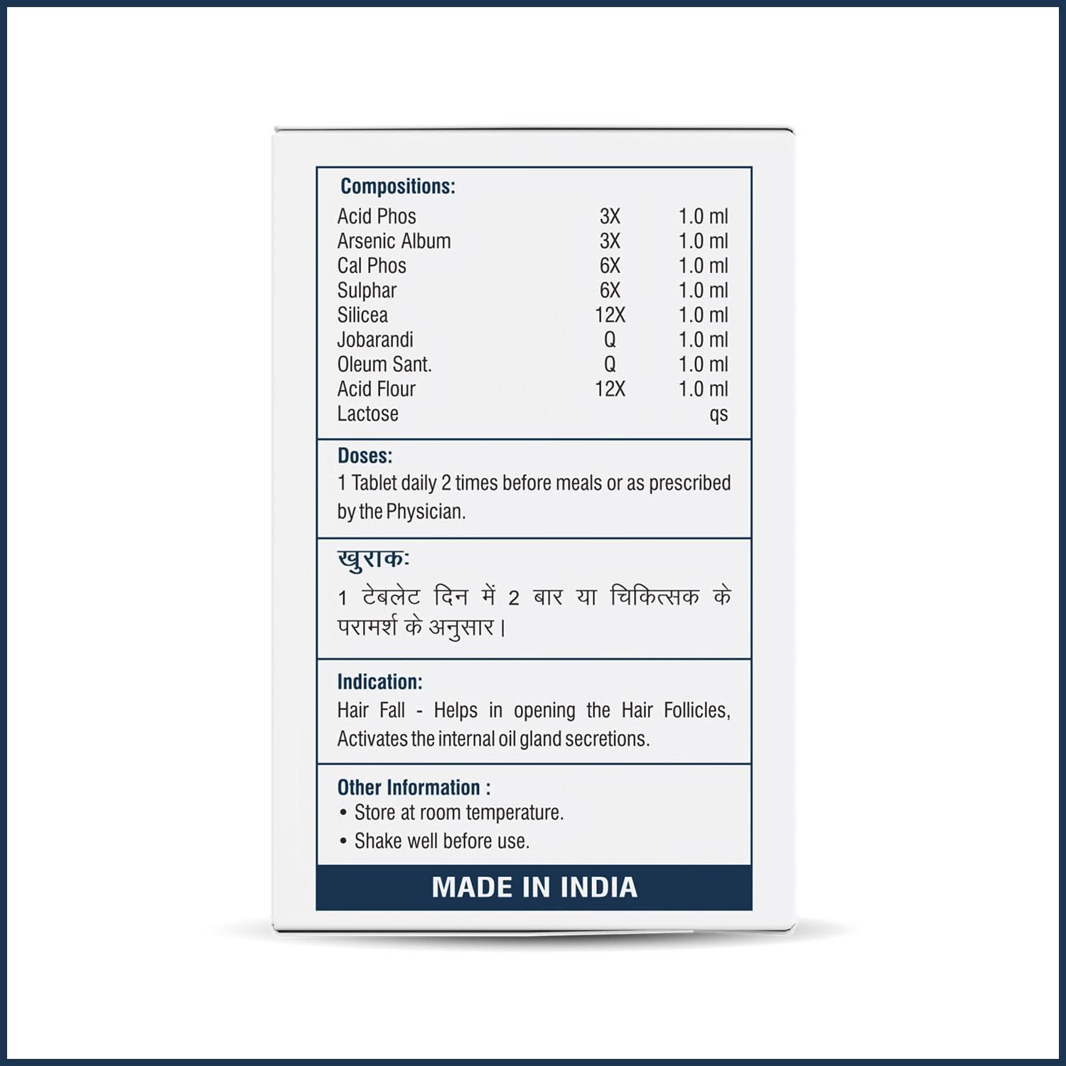 Haircor Tablets - Corrigo Homoeopathy