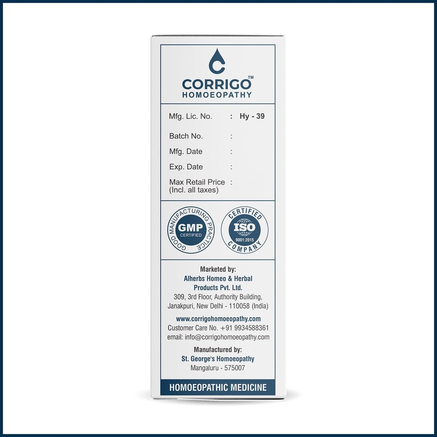 Hair Fall Drops - Corrigo Homoeopathy
