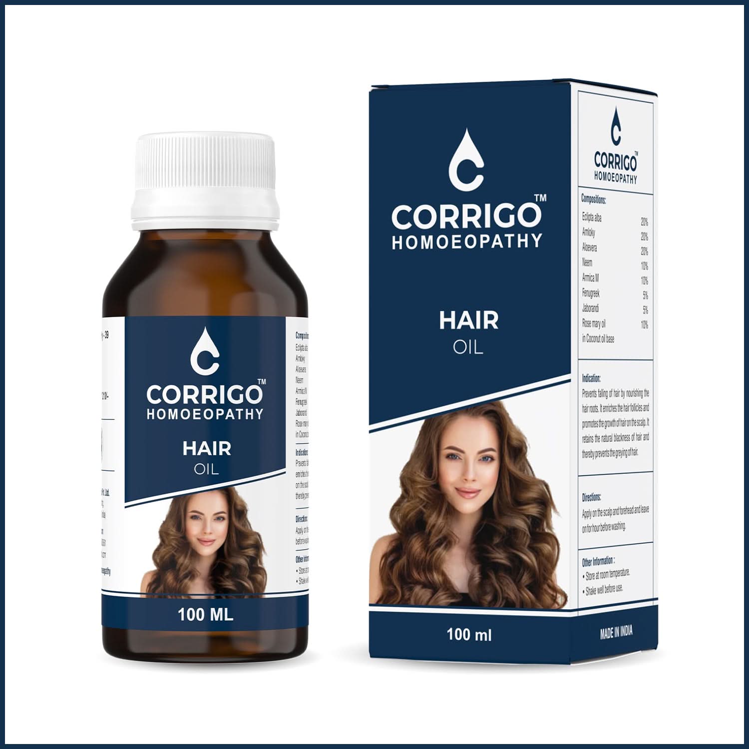 Hair Oil - Corrigo Homoeopathy