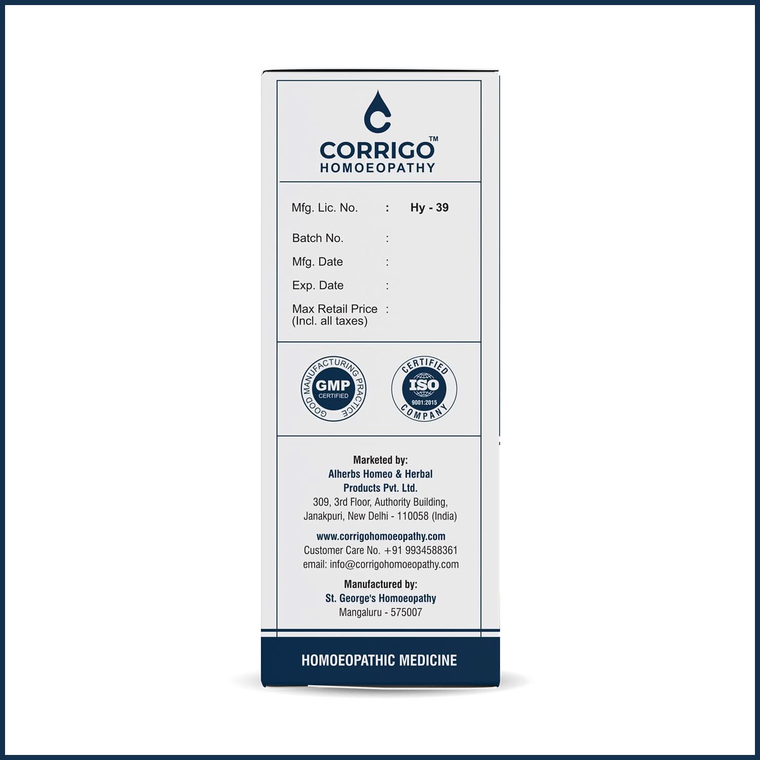 Hair Oil - Corrigo Homoeopathy
