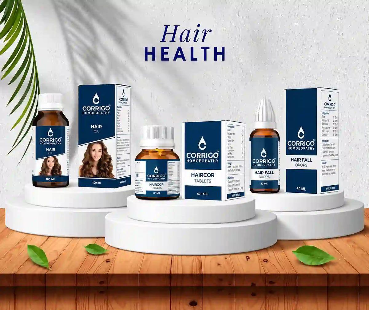 Corrigo Homoeopathy Medicine for Hair Health