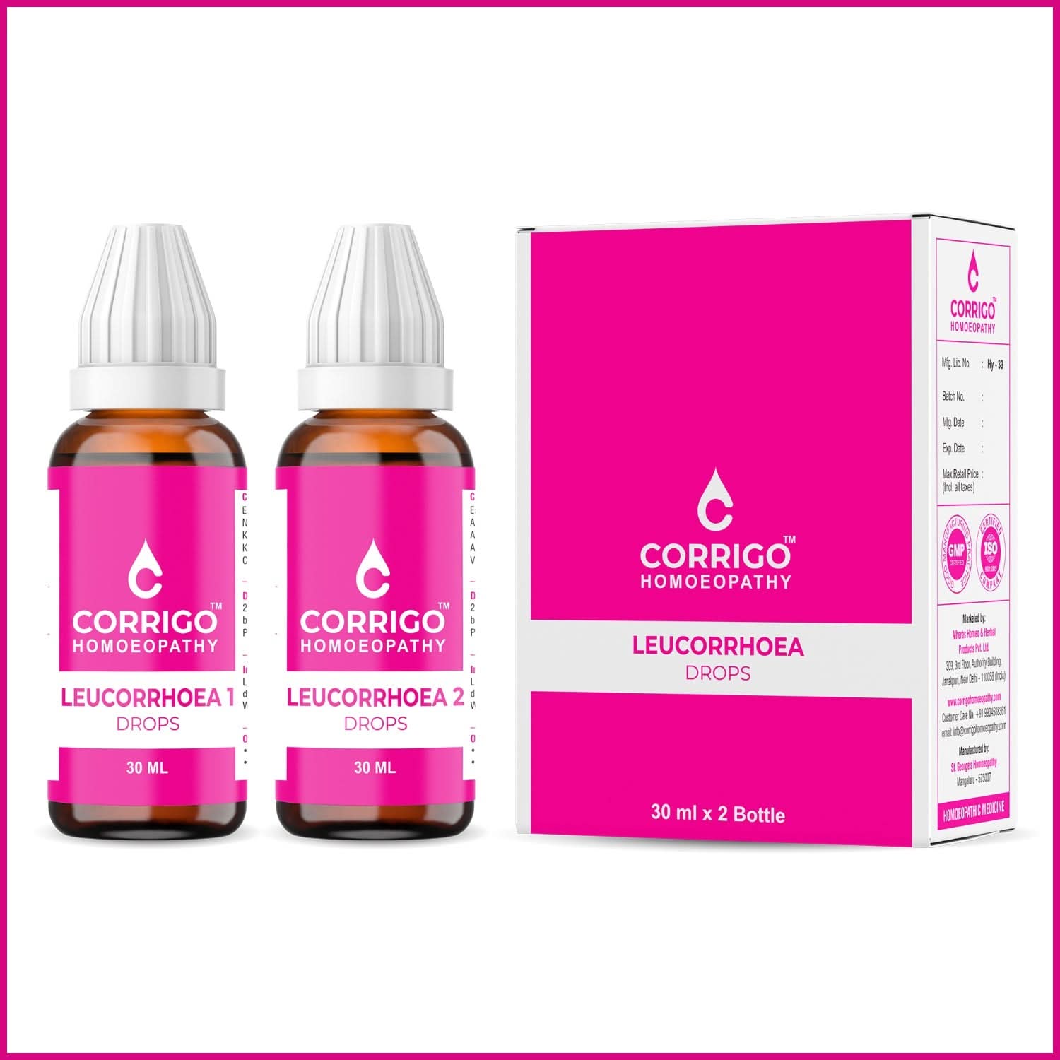 Leucorrhoea Drops - Corrigo Homoeopathy