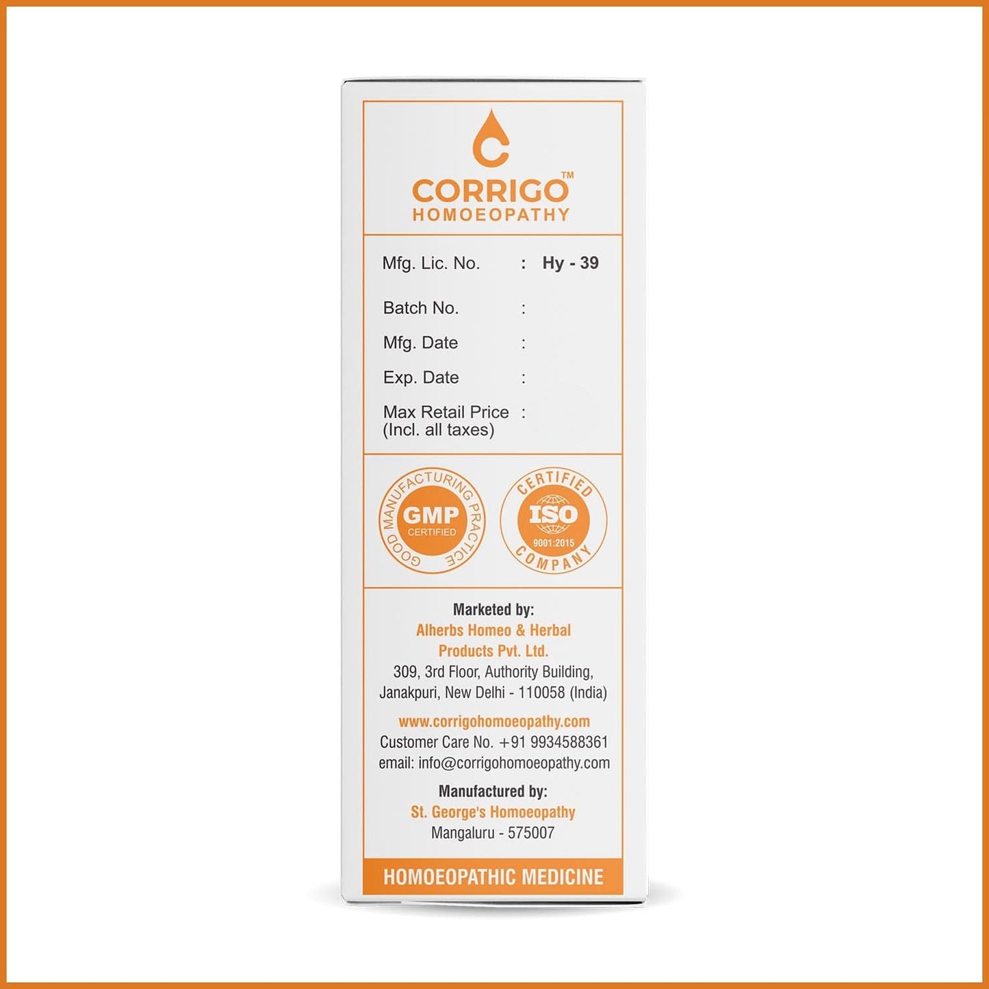 Neurocor Drops - Corrigo Homoeopathy
