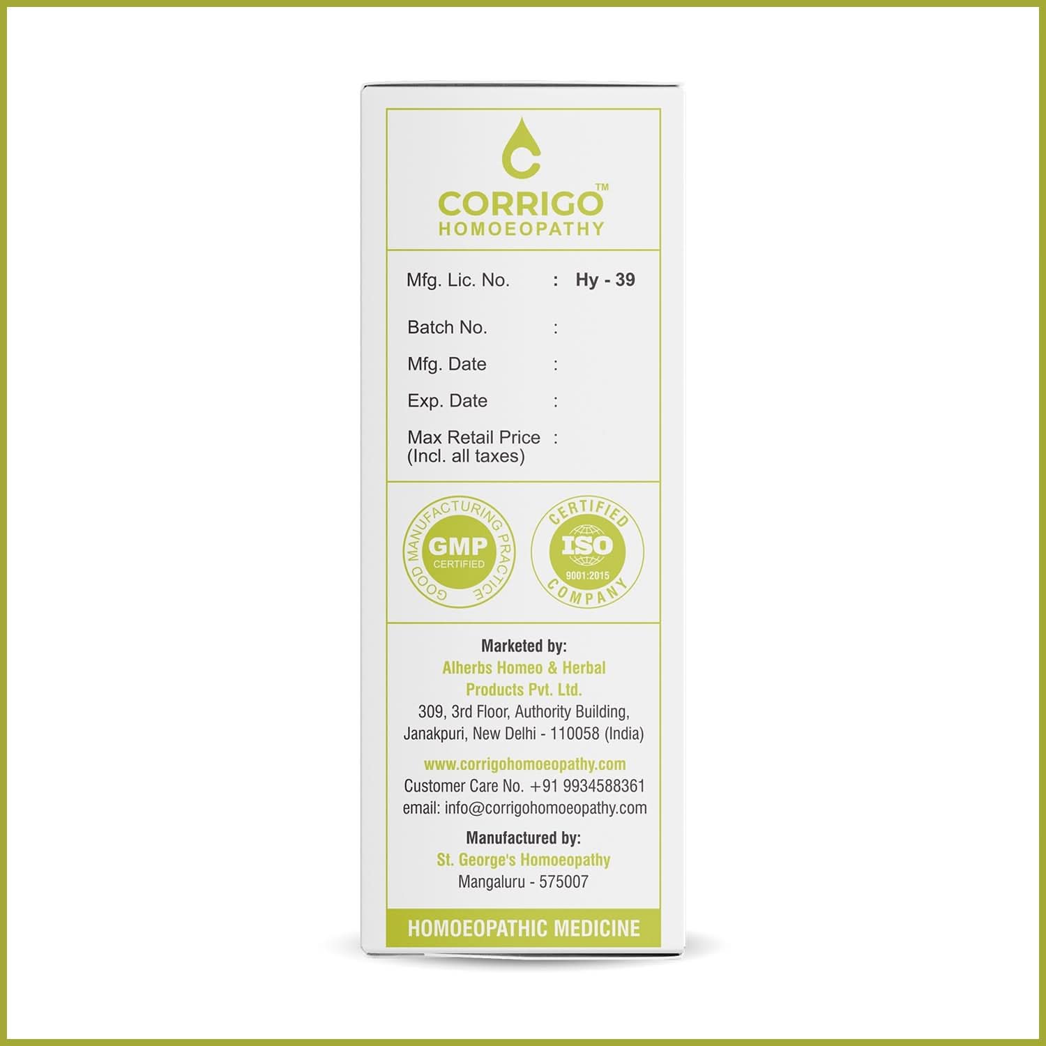 Thyrocor Drops - Corrigo Homoeopathy