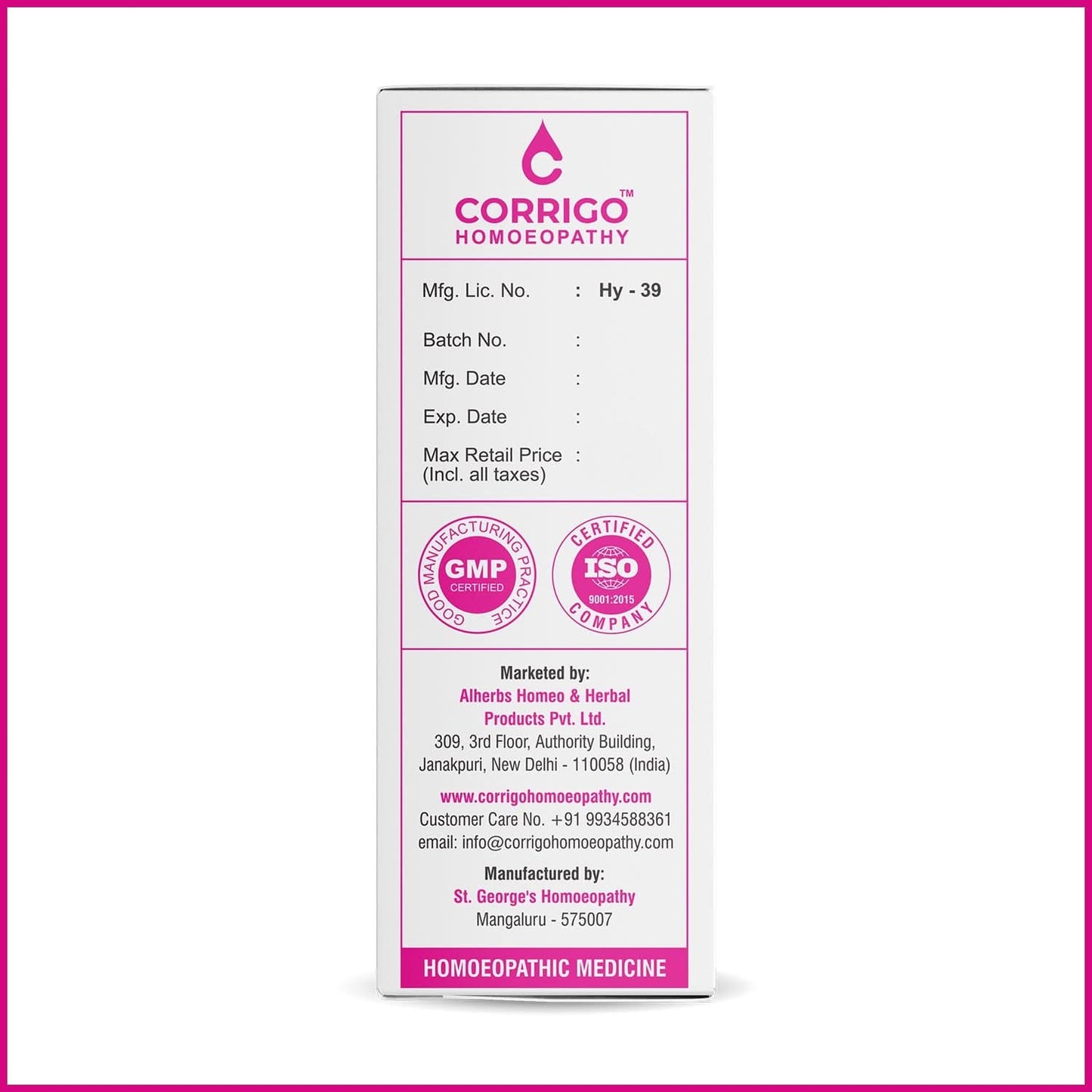 UTIcor Drops - Corrigo Homoeopathy