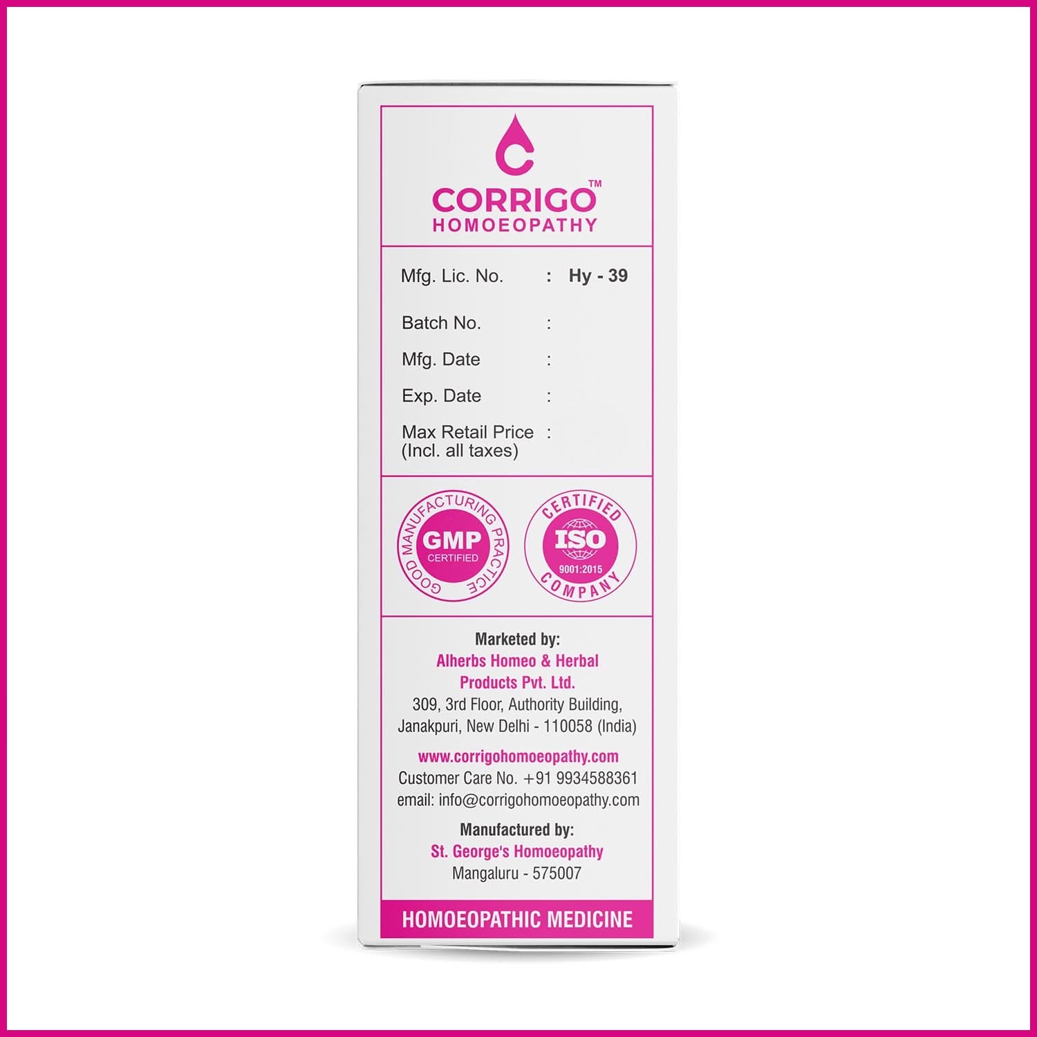 UTIcor Drops - Corrigo Homoeopathy