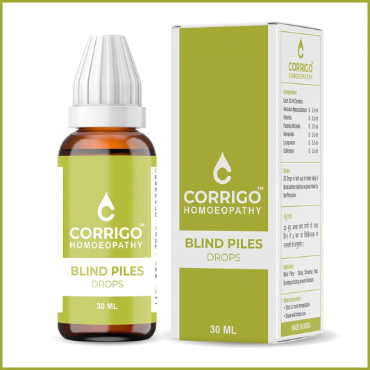 CORRIGO Blind Piles Drops - Homeopathy Medicine for Blind Piles
