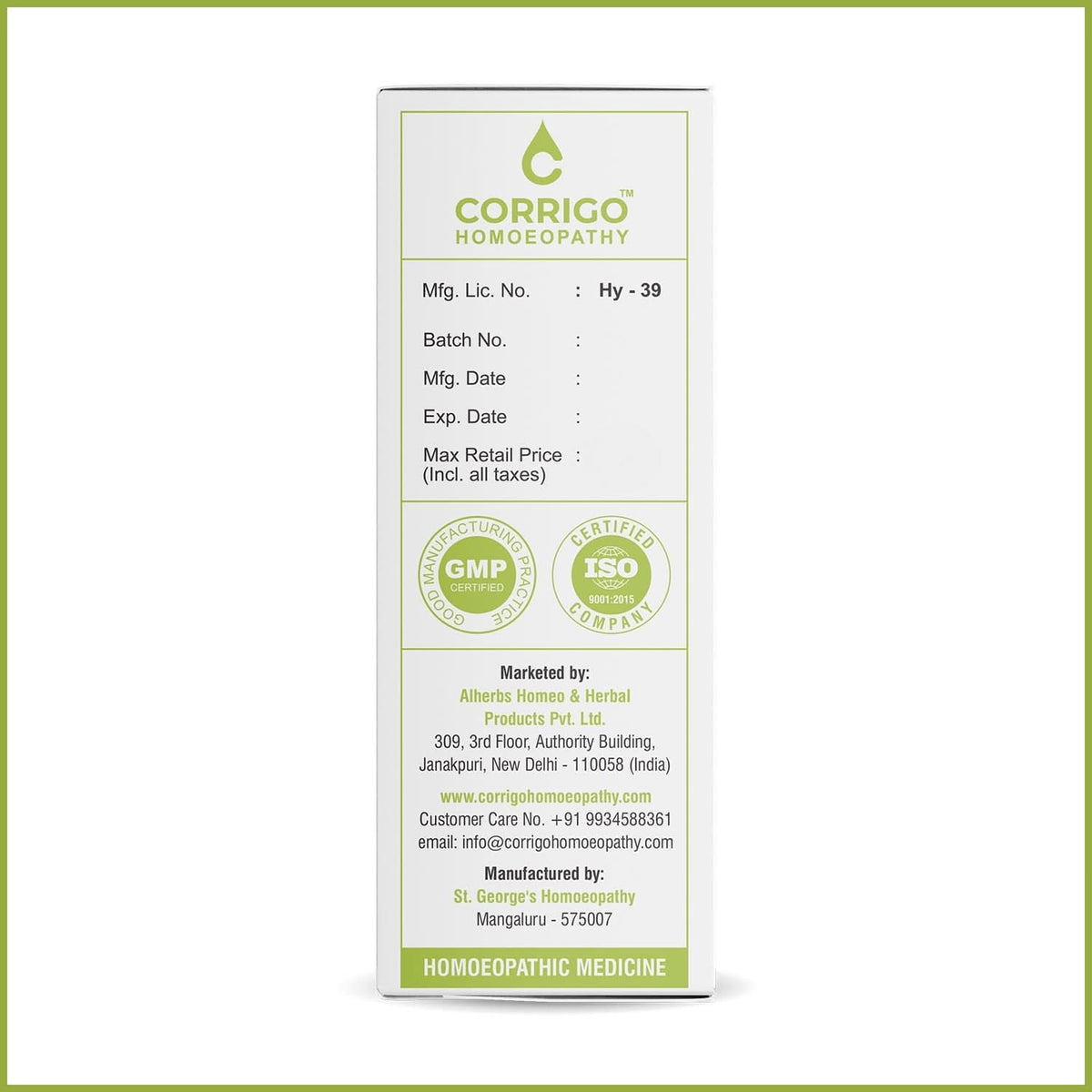CORRIGO Enzymecor Homeopathic Digestive Drops