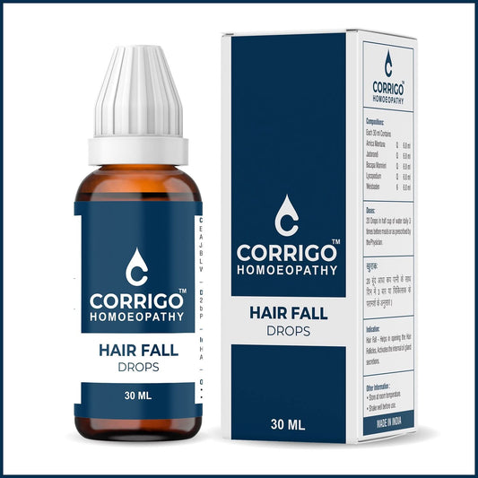 CORRIGO Hair Fall Drops - Homeopathy Medicine for Hair Fall
