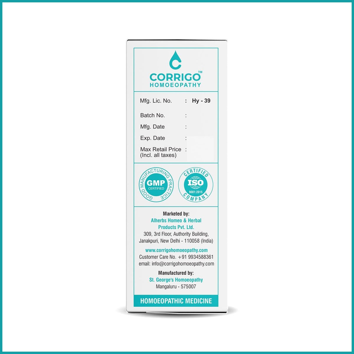 CORRIGO PCOD Homeopathy Drops for Menstrual Wellness
