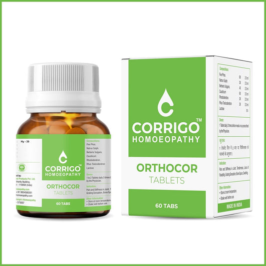 CORRIGO Orthocor Tablets - Homeopathy Medicine for Joint Pain