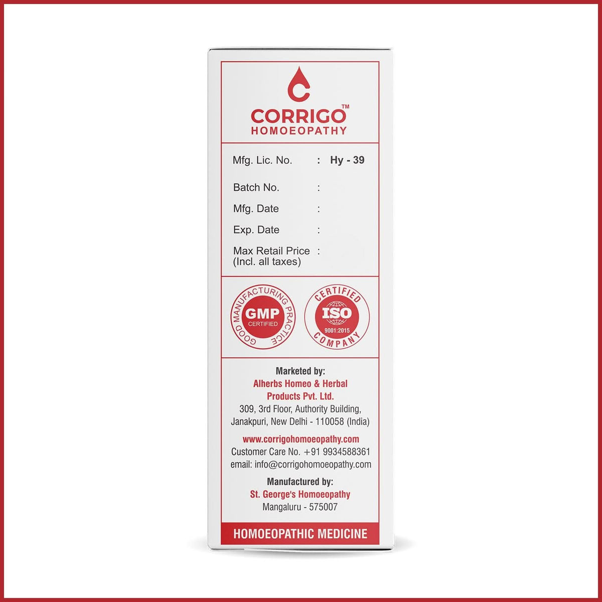 CORRIGO Wormicor Homeopathic Worms Drops